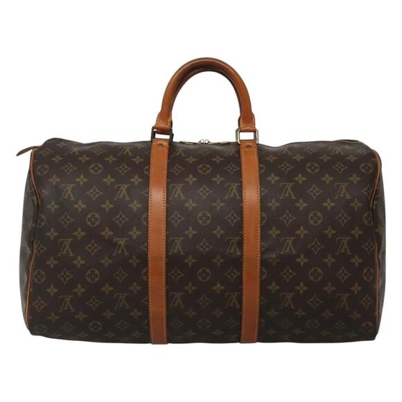 LOUIS VUITTON Monogram Keepall 50 Boston Bag M41426 - Picture 2 of 16